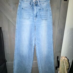 Flying Monkey Light Blue Flare Jeans